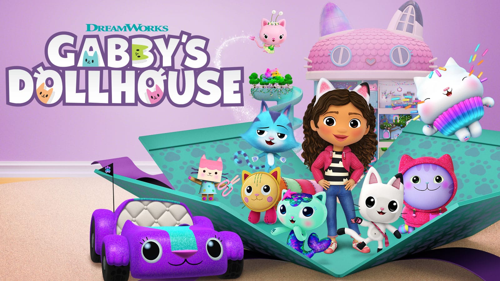 Maison Gabby Chat Jouet Magique et Aventures pour Enfants